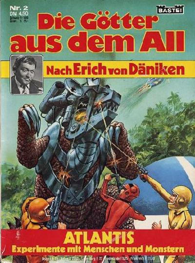 Cover for Die Götter aus dem All (Bastei Verlag, 1978 series) #2 - Atlantis