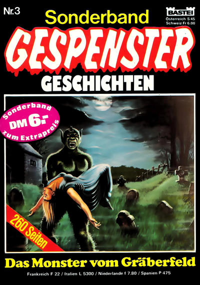 Cover for Gespenster Geschichten Sonderband (Bastei Verlag, 1986 series) #3