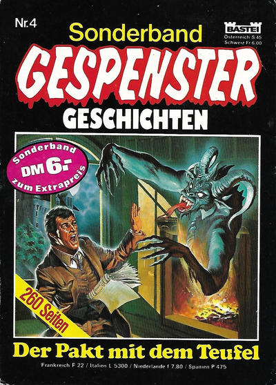Cover for Gespenster Geschichten Sonderband (Bastei Verlag, 1986 series) #4