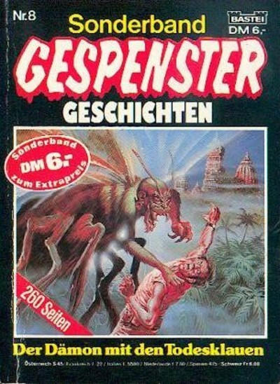 Cover for Gespenster Geschichten Sonderband (Bastei Verlag, 1986 series) #8