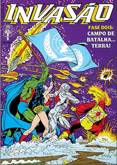 Cover for Invasão (Editora Abril, 1990 series) #2