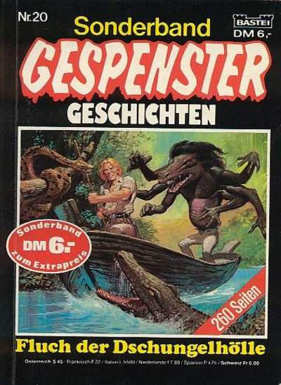 Cover for Gespenster Geschichten Sonderband (Bastei Verlag, 1986 series) #20