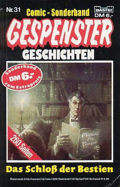 Cover for Gespenster Geschichten Sonderband (Bastei Verlag, 1986 series) #31