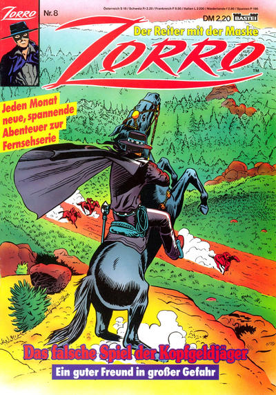 Cover for Zorro (Bastei Verlag, 1991 series) #8