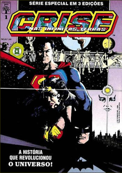 Cover for Crise nas Infinitas Terras (Editora Abril, 1989 series) #1