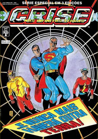 Cover for Crise nas Infinitas Terras (Editora Abril, 1989 series) #3