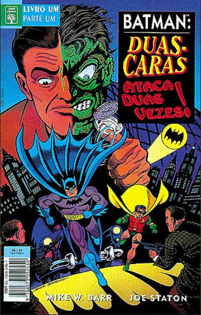 Cover for Batman: Duas-Caras Ataca Duas Vezes! (Editora Abril, 1995 series) #1