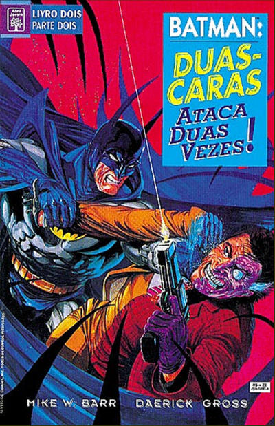 Cover for Batman: Duas-Caras Ataca Duas Vezes! (Editora Abril, 1995 series) #2