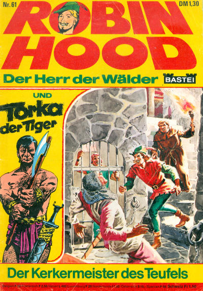 Cover for Robin Hood (Bastei Verlag, 1973 series) #61