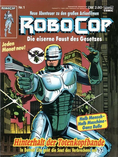 Cover for RoboCop (Bastei Verlag, 1990 series) #1