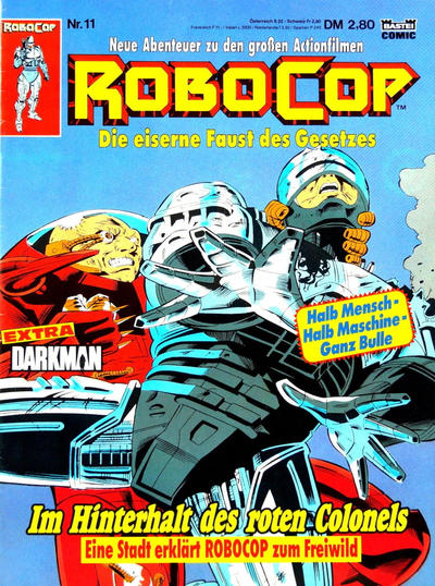Cover for RoboCop (Bastei Verlag, 1990 series) #11