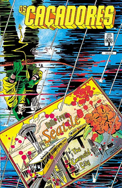 Cover for Os Caçadores (Editora Abril, 1990 series) #7