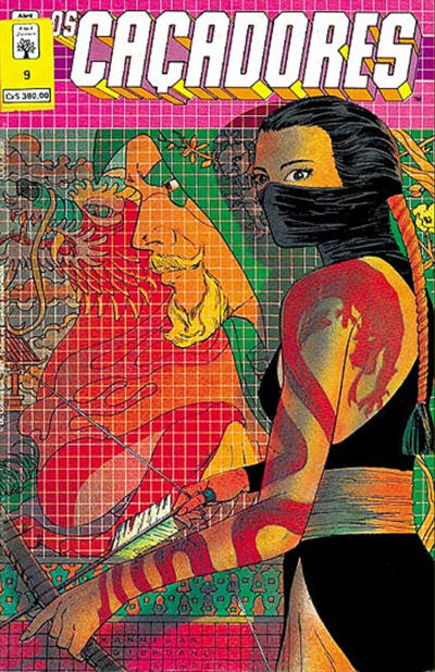 Cover for Os Caçadores (Editora Abril, 1990 series) #9
