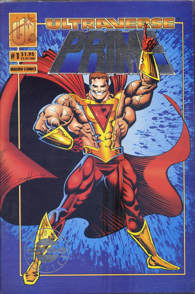 Cover for Prime (Malibu, 1993 series) #1 [Ultra 5000 variant]