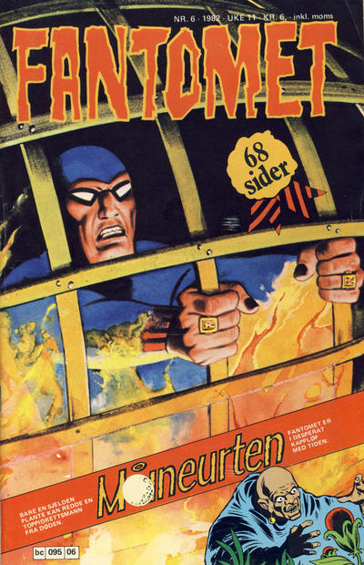 Cover for Fantomet (Semic, 1976 series) #6/1982