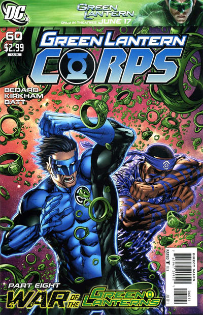 Cover for Green Lantern Corps (DC, 2006 series) #60 [Direct Sales]