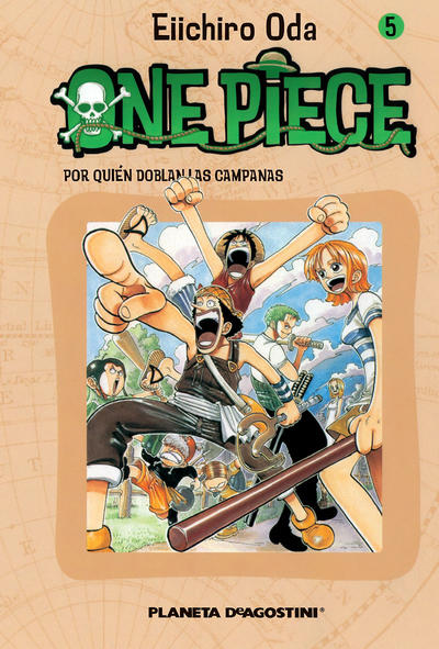 Cover for One Piece (Planeta DeAgostini, 2003 series) #5