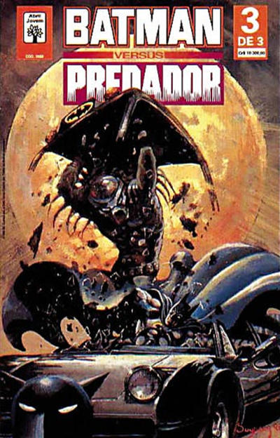 Cover for Batman versus Predador (Editora Abril, 1992 series) #3