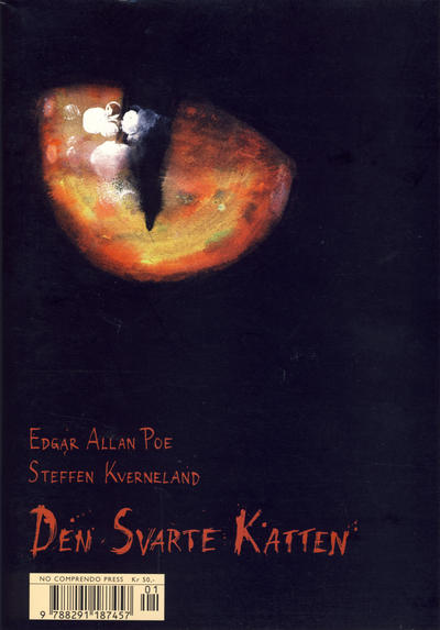 Cover for Den svarte katten (No Comprendo Press, 2002 series) 