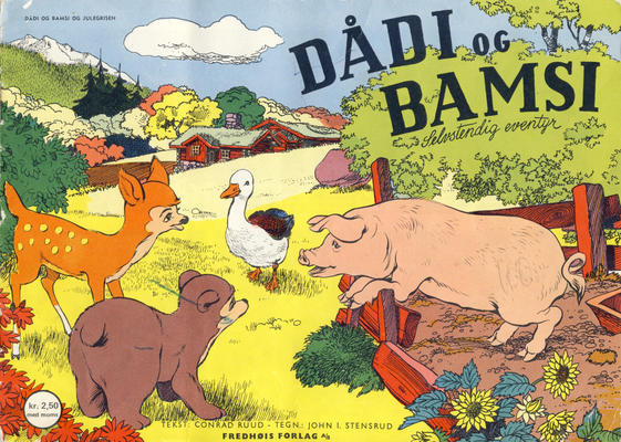 Cover for Dådi og Bamsi (Fredhøis forlag, 1954 series) #[6]