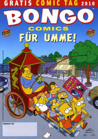 Cover for Bongo Comics für umme (Panini Deutschland, 2010 series) #2010