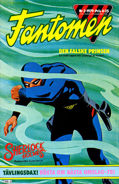 Cover for Fantomen (Semic, 1958 series) #3/1979