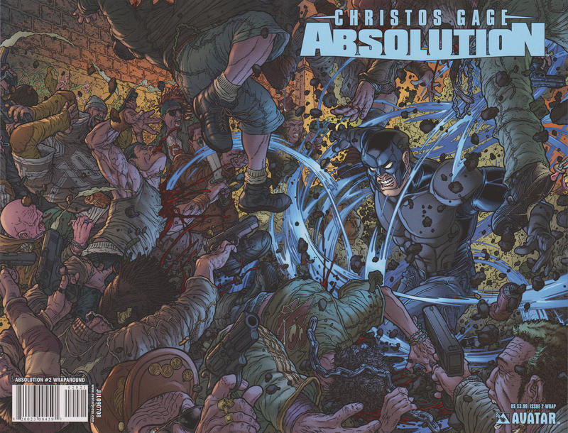 Cover for Absolution (Avatar Press, 2009 series) #2 [Wrap]