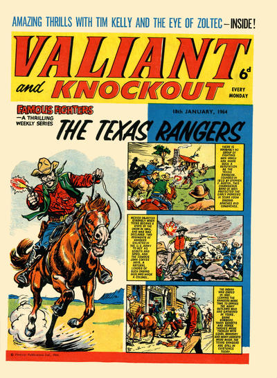 Cover for Valiant and Knockout (IPC, 1963 series) #18 January 1964