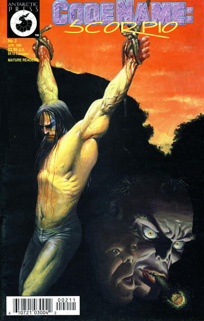 Cover for Code Name: Scorpio (Antarctic Press, 1996 series) #2