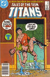 Cover for Tales of the Teen Titans (DC, 1984 series) #45 [Newsstand]