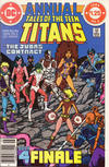 Cover for Tales of the Teen Titans Annual (DC, 1984 series) #3 [Newsstand]