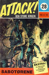 Cover for Attack (Romanforlaget, 1968 series) #28