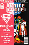 Cover for Justice League America (DC, 1989 series) #70 [Newsstand]