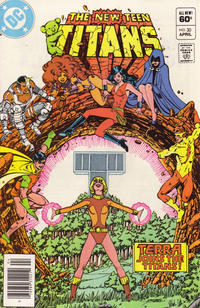 Cover Thumbnail for The New Teen Titans (DC, 1980 series) #30 [Newsstand]