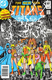 Cover Thumbnail for The New Teen Titans (DC, 1980 series) #36 [Newsstand]