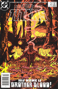 Cover Thumbnail for The New Teen Titans (DC, 1980 series) #40 [Newsstand]