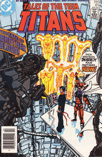Cover Thumbnail for Tales of the Teen Titans (DC, 1984 series) #41 [Newsstand]
