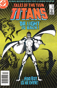 Cover Thumbnail for Tales of the Teen Titans (DC, 1984 series) #49 [Newsstand]