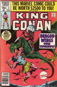 Cover Thumbnail for King Conan (Marvel, 1980 series) #3 [Newsstand]