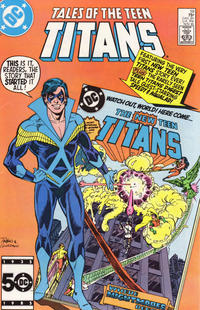 Cover Thumbnail for Tales of the Teen Titans (DC, 1984 series) #59 [Direct]