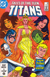 Cover for Tales of the Teen Titans (DC, 1984 series) #66 [Direct]
