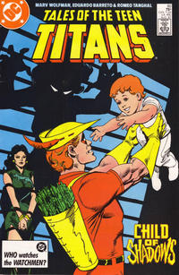 Cover for Tales of the Teen Titans (DC, 1984 series) #80 [Direct]