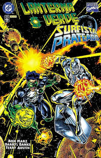 Cover Thumbnail for Lanterna Verde & Surfista Prateado (Editora Abril, 1997 series) 