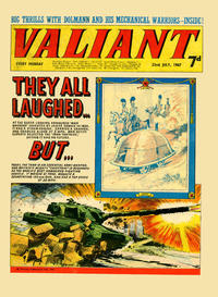 Cover Thumbnail for Valiant (IPC, 1964 series) #22 July 1967