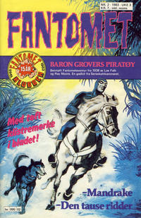 Cover for Fantomet (Semic, 1976 series) #2/1983