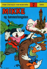 Cover Thumbnail for Walt Disney's månedshefte (Hjemmet / Egmont, 1967 series) #7/1968