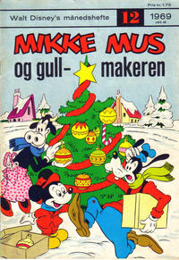 Cover Thumbnail for Walt Disney's månedshefte (Hjemmet / Egmont, 1967 series) #12/1969