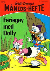 Cover for Walt Disney's månedshefte (Hjemmet / Egmont, 1967 series) #6/1971
