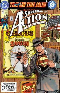Cover for Action Comics (DC, 1938 series) #663 [Direct]
