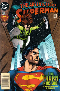 Cover for Adventures of Superman (DC, 1987 series) #521 [Newsstand]